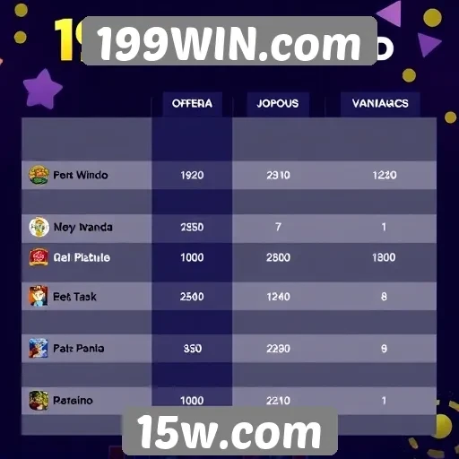 Comparação entre 199WIN e outras plataformas de jogos
